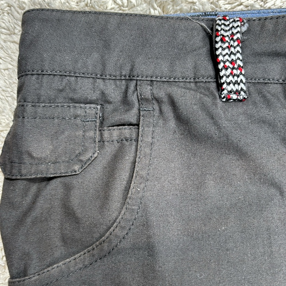 Katin Hand Crafted Shorts Men's Size 34 6.5" inseam Blue Climbing Rope Belt Loop - Picture 2 of 9